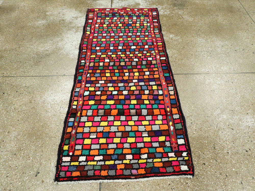 Vintage Persian Mahal Rug, No.26160 - Gsblank