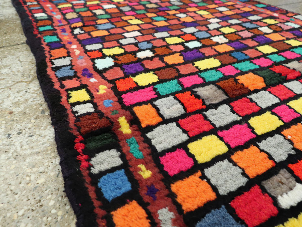 Vintage Persian Mahal Rug, No.26160 - Gsblank