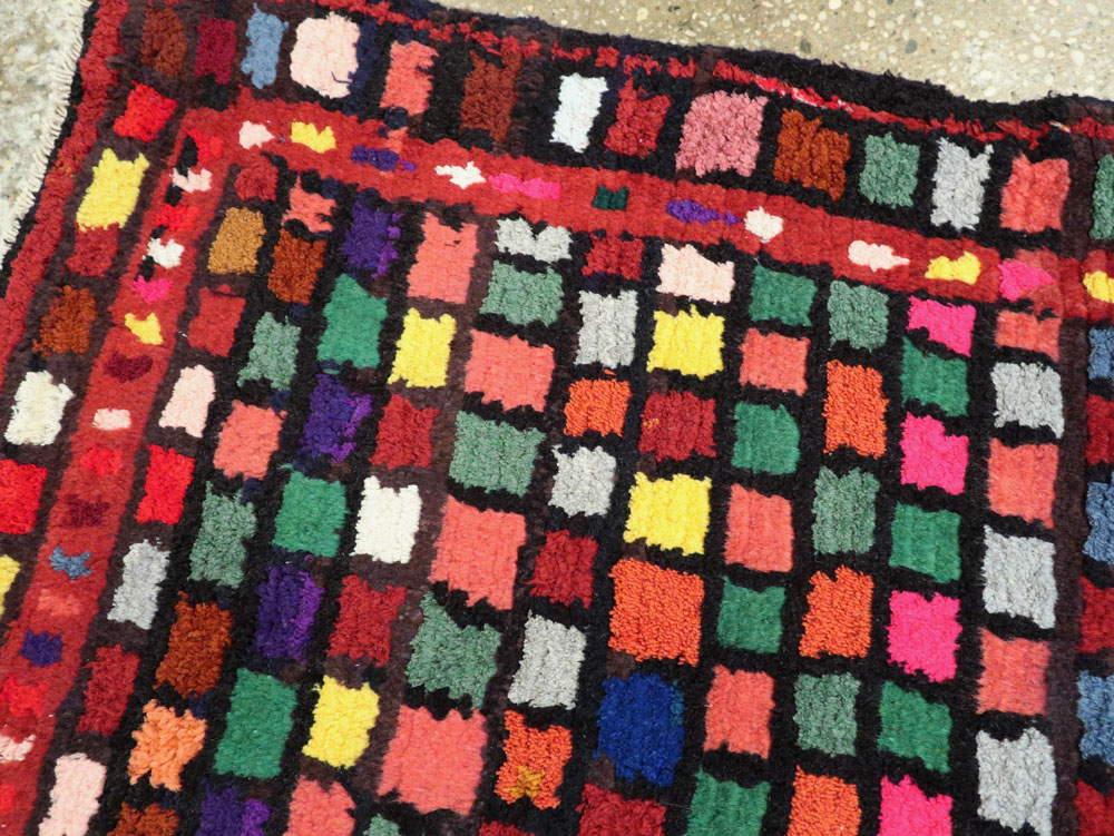 Vintage Persian Mahal Rug, No.26160 - Gsblank