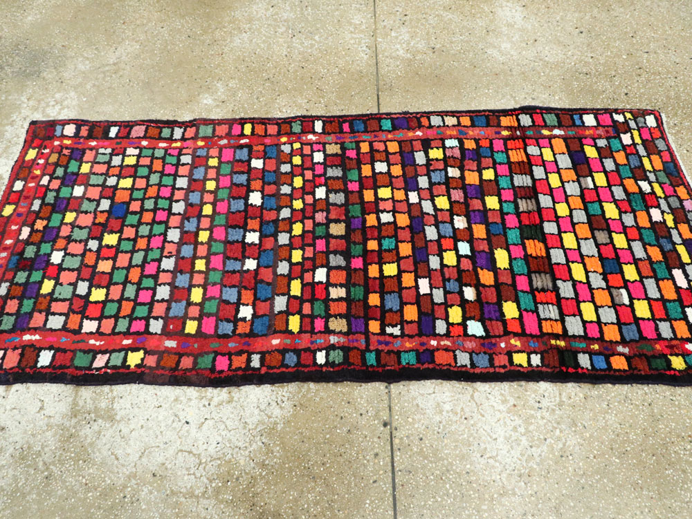 Vintage Persian Mahal Rug, No.26160 - Gsblank