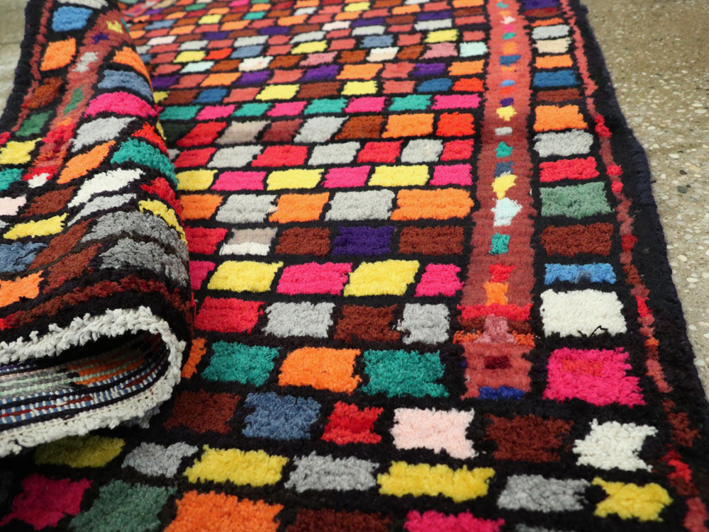 Vintage Persian Mahal Rug, No.26160 - Gsblank