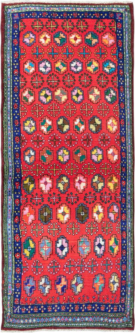 Vintage Persian Hamadan Rug, No.26162 - Gsblank