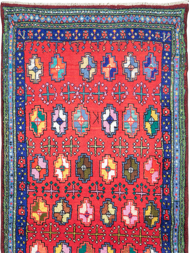 Vintage Persian Hamadan Rug, No.26162 - Gsblank