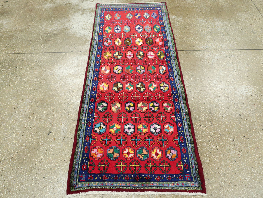 Vintage Persian Hamadan Rug, No.26162 - Gsblank
