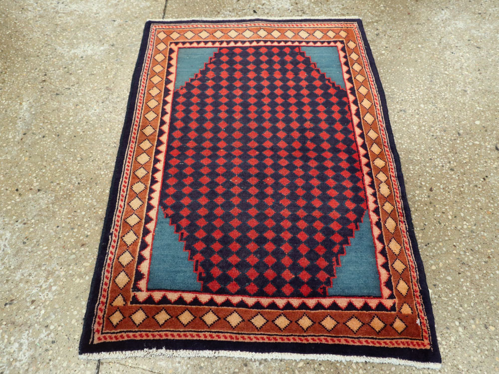 Vintage Persian Mahal Rug, No.26163 - Gsblank
