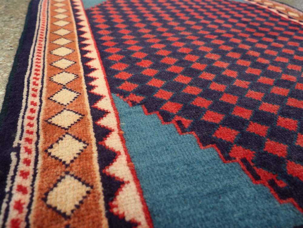 Vintage Persian Mahal Rug, No.26163 - Gsblank