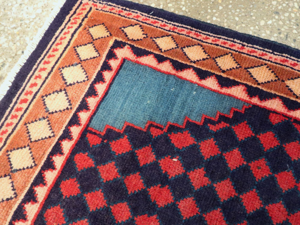 Vintage Persian Mahal Rug, No.26163 - Gsblank