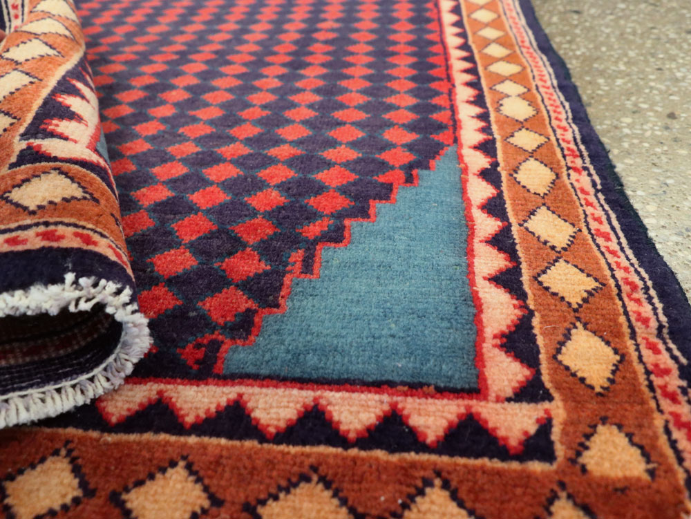 Vintage Persian Mahal Rug, No.26163 - Gsblank