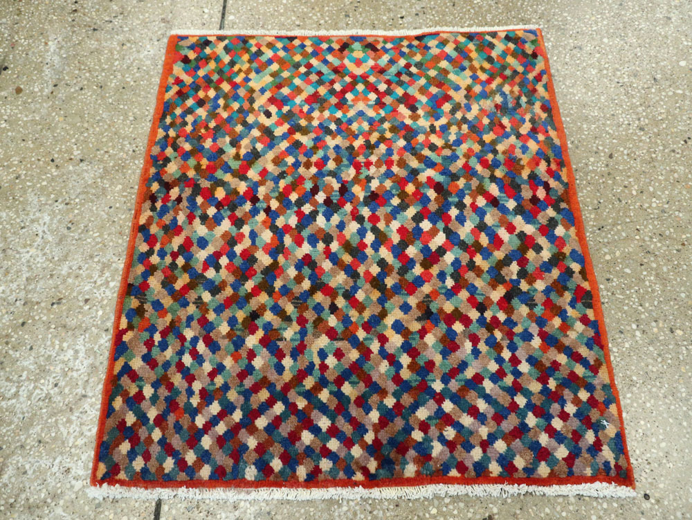 Vintage Persian Mahal Rug, No.26164 - Gsblank