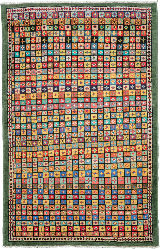 Vintage Persian Mahal Rug, No.26165 - Gsblank