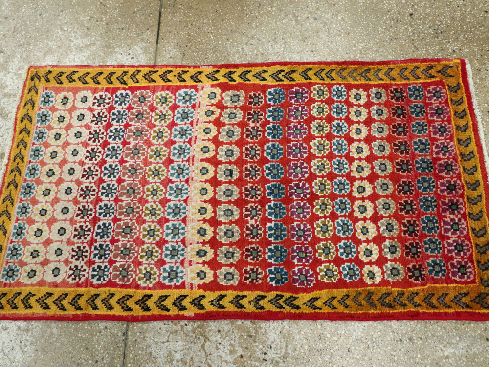 Vintage Persian Mahal Rug, No.26166 - Gsblank