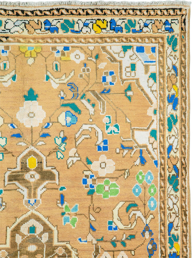 Vintage Persian Mahal Rug, No.26168 - Gsblank