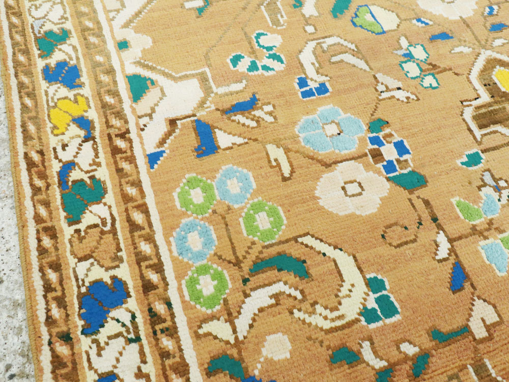 Vintage Persian Mahal Rug, No.26168 - Gsblank