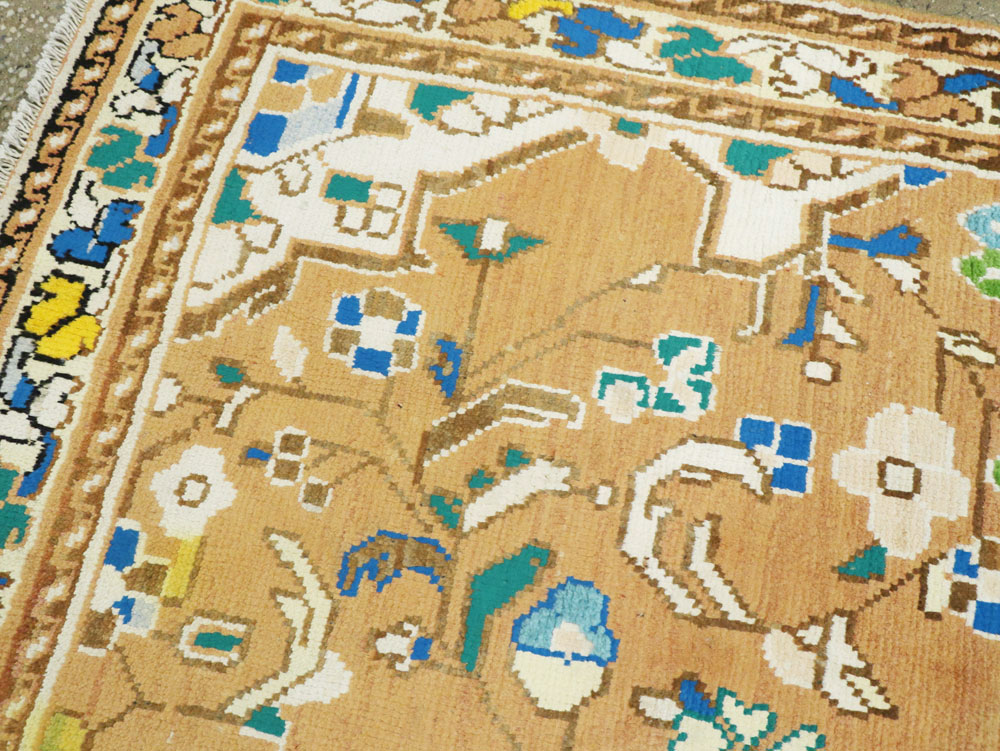 Vintage Persian Mahal Rug, No.26168 - Gsblank