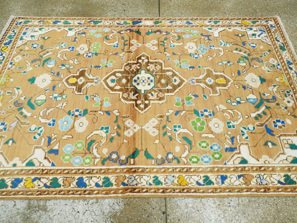 Vintage Persian Mahal Rug, No.26168 - Gsblank