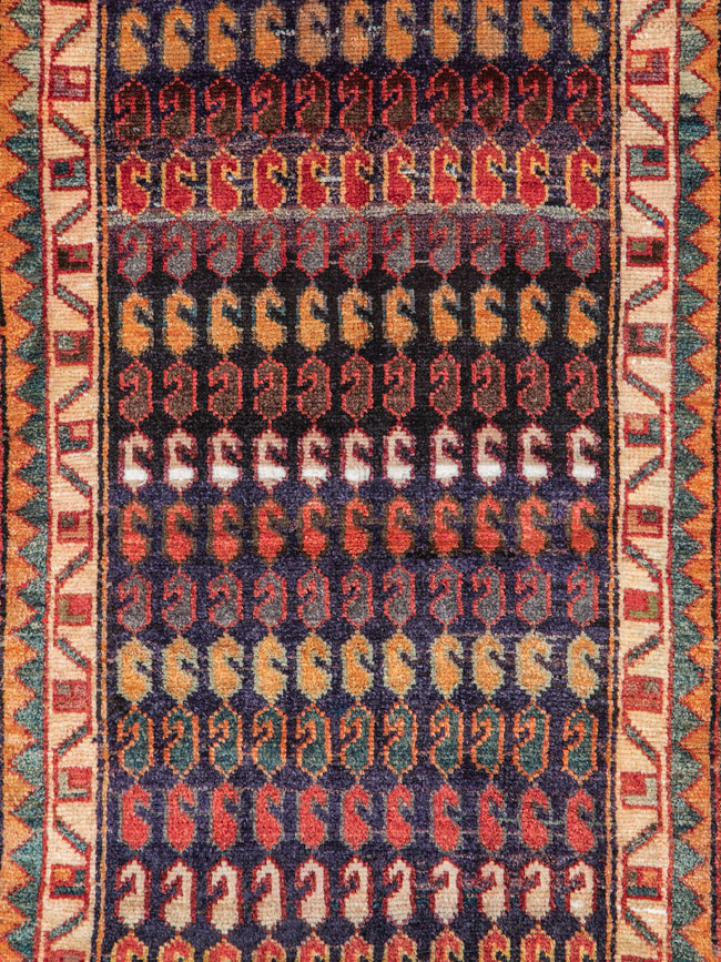 Vintage Persian Hamadan Rug, No.26172 - Gsblank