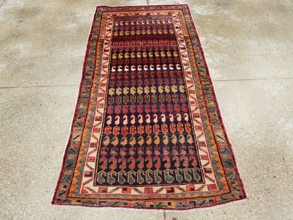 Vintage Persian Hamadan Rug, No.26172 - Gsblank