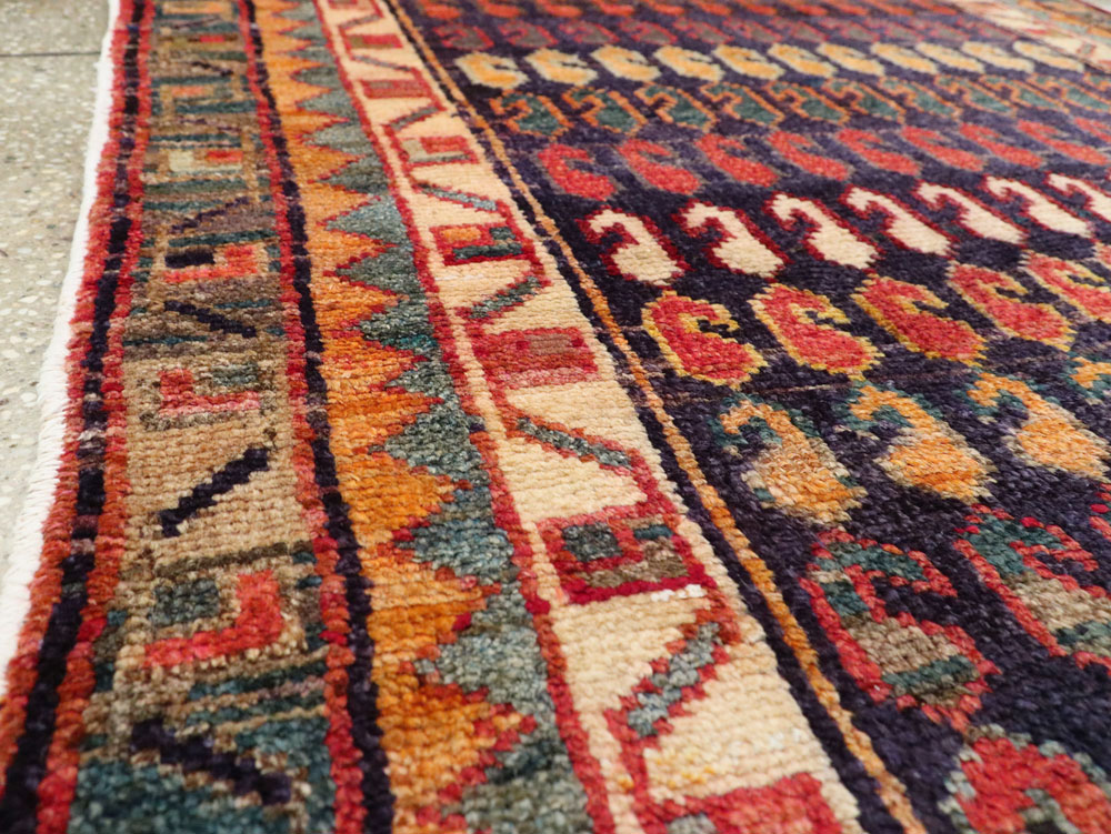 Vintage Persian Hamadan Rug, No.26172 - Gsblank