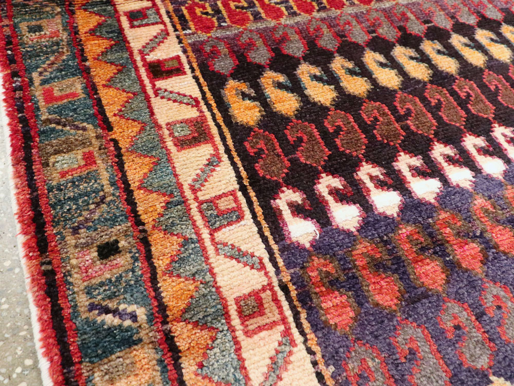 Vintage Persian Hamadan Rug, No.26172 - Gsblank