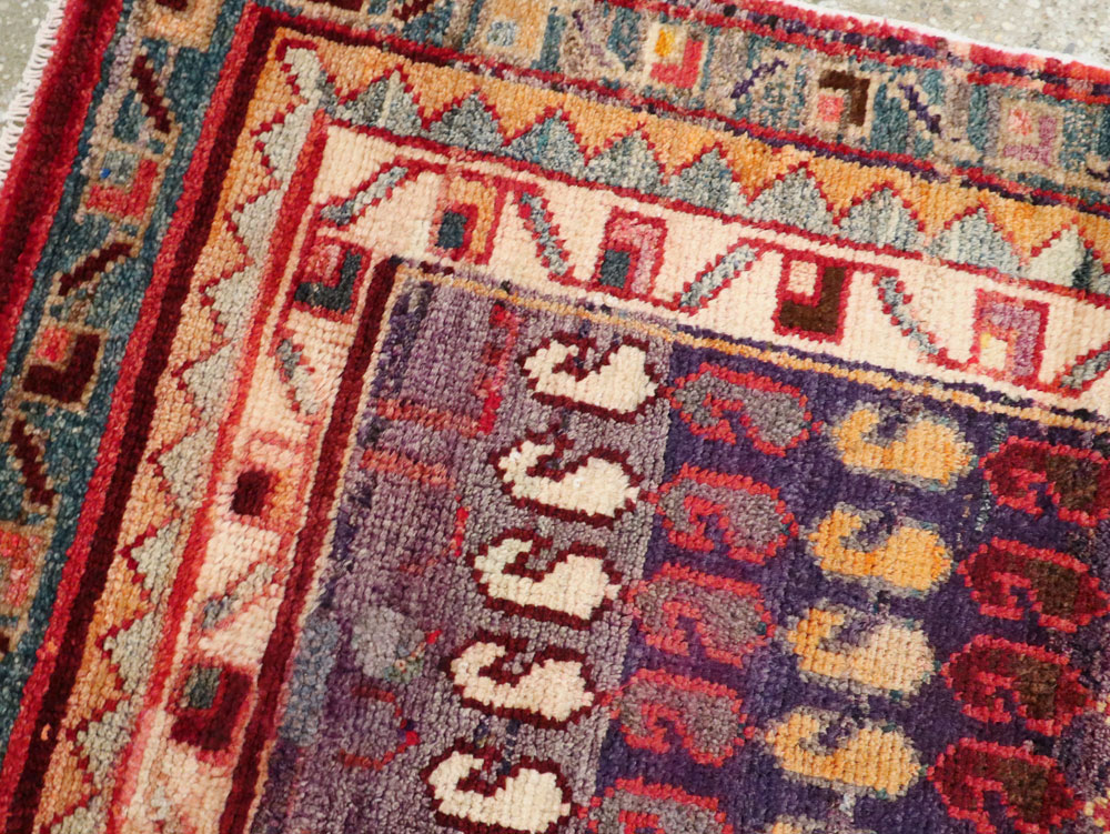 Vintage Persian Hamadan Rug, No.26172 - Gsblank
