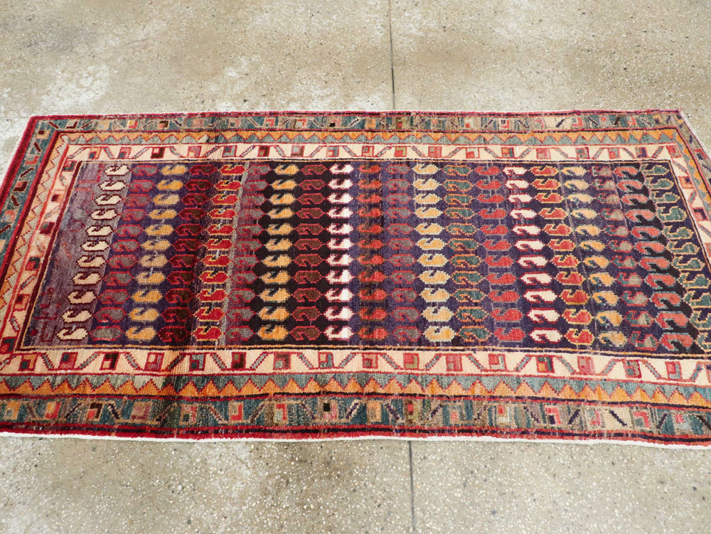 Vintage Persian Hamadan Rug, No.26172 - Gsblank
