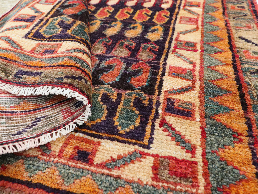 Vintage Persian Hamadan Rug, No.26172 - Gsblank