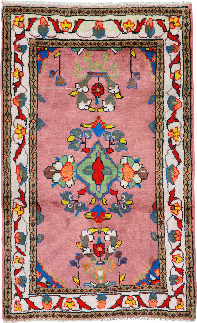 Vintage Persian Hamadan Rug, No.26173 - Gsblank