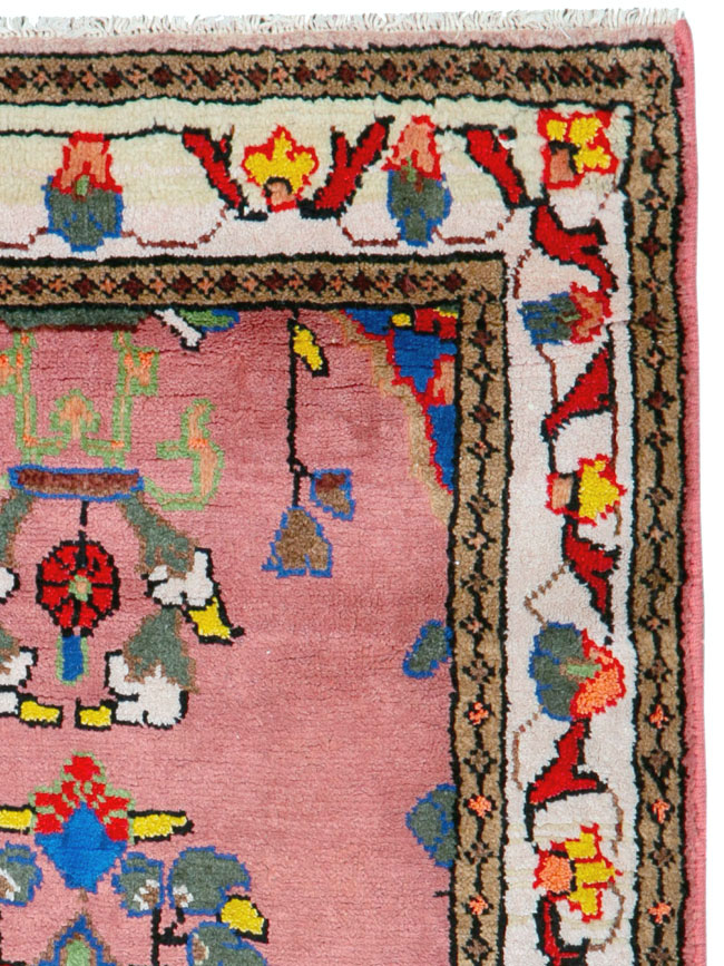 Vintage Persian Hamadan Rug, No.26173 - Gsblank