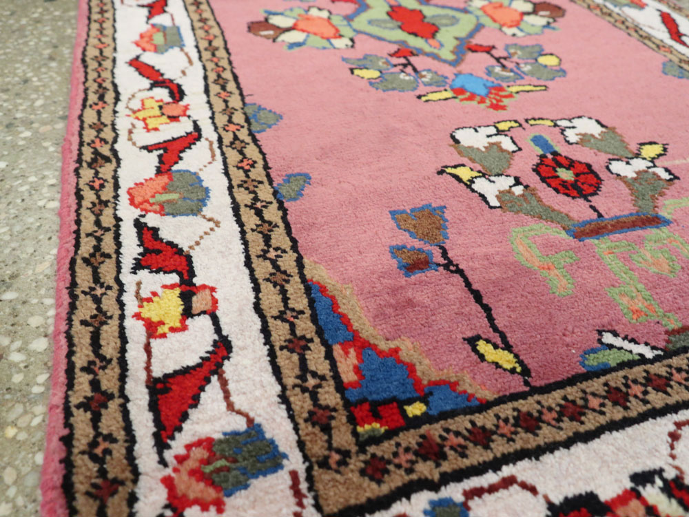Vintage Persian Hamadan Rug, No.26173 - Gsblank