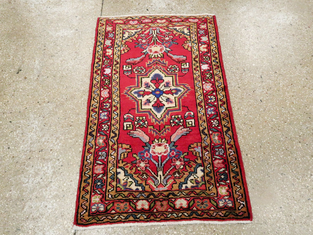 Vintage Persian Hamadan Rug, No.26175 - Gsblank