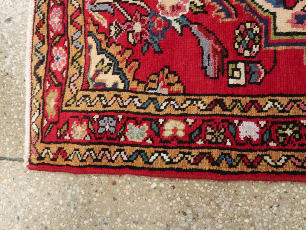 Vintage Persian Hamadan Rug, No.26175 - Gsblank