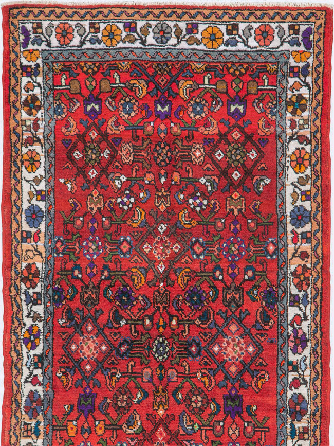 Vintage Persian Hamadan Rug, No.26177 - Gsblank