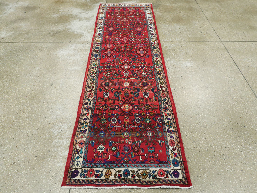 Vintage Persian Hamadan Rug, No.26177 - Gsblank