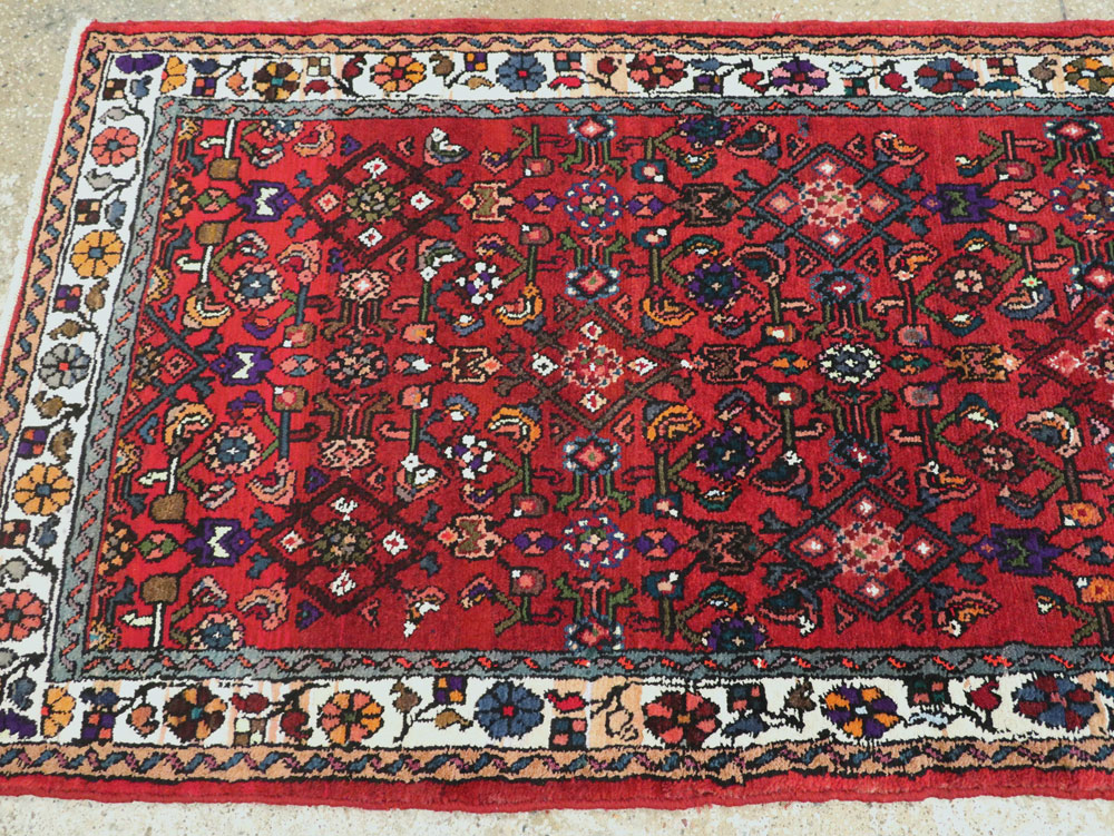Vintage Persian Hamadan Rug, No.26177 - Gsblank