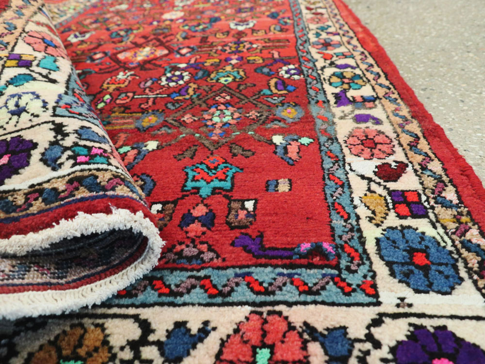 Vintage Persian Hamadan Rug, No.26177 - Gsblank