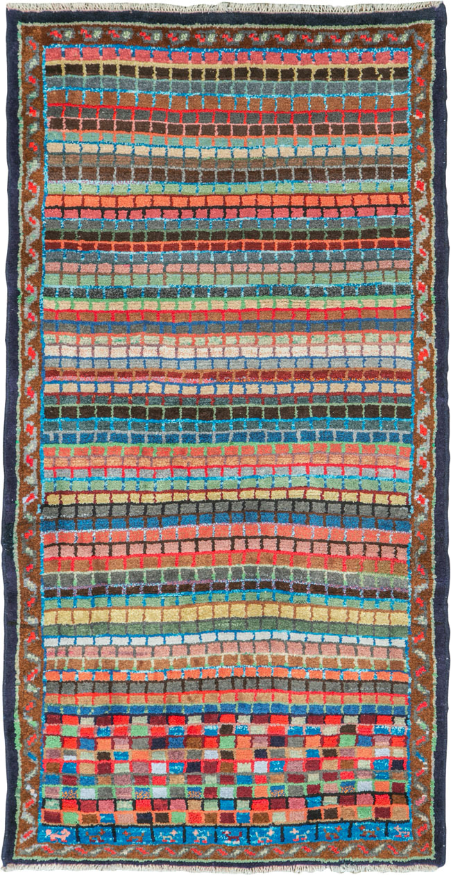 Vintage Persian Mahal Rug, No.26181 - Gsblank