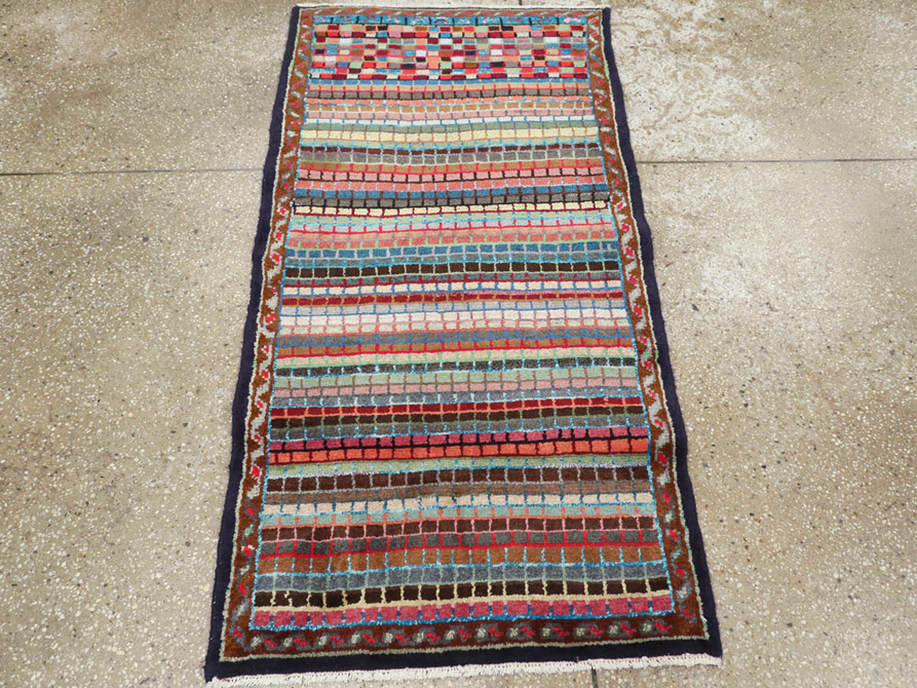 Vintage Persian Mahal Rug, No.26181 - Gsblank