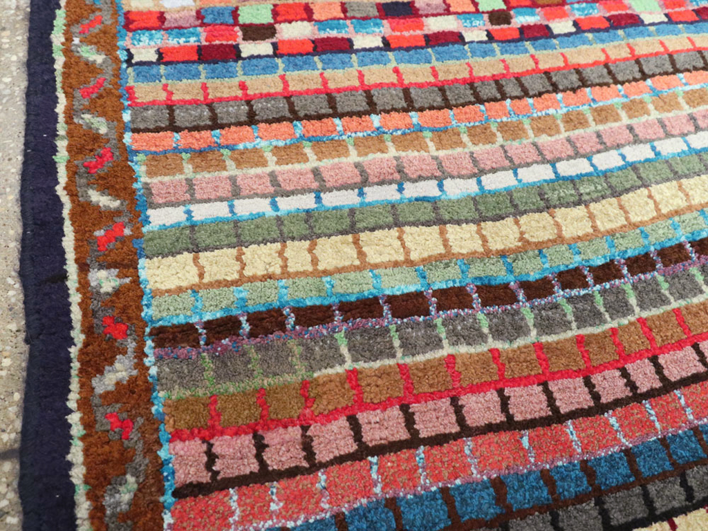 Vintage Persian Mahal Rug, No.26181 - Gsblank