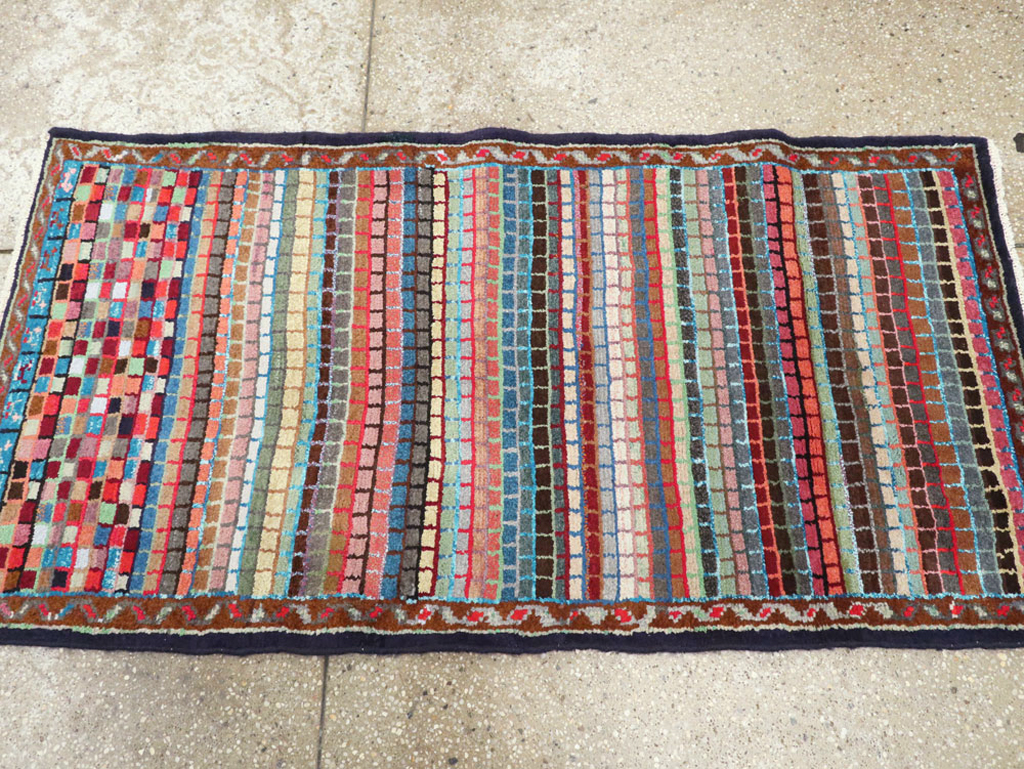 Vintage Persian Mahal Rug, No.26181 - Gsblank