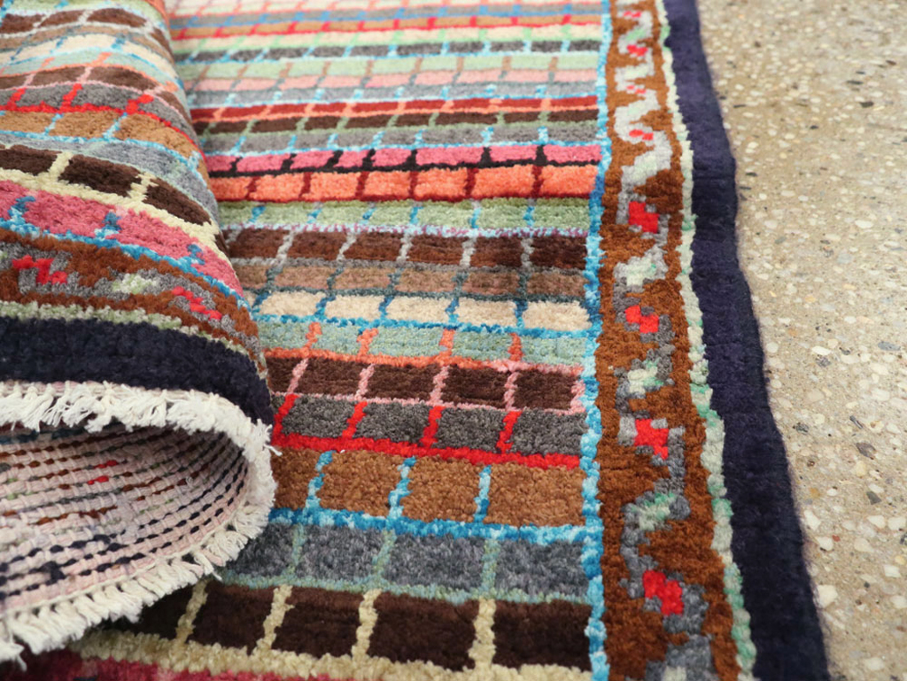 Vintage Persian Mahal Rug, No.26181 - Gsblank