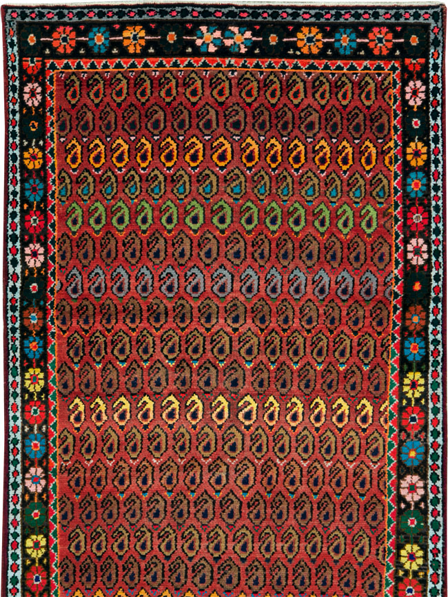 Antique Persian Hamadan Runner, No.26184 - Gsblank
