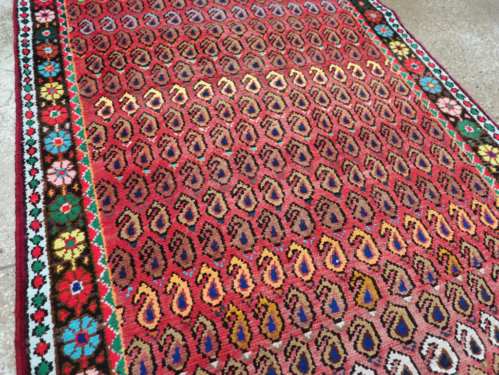 Antique Persian Hamadan Runner, No.26184 - Gsblank