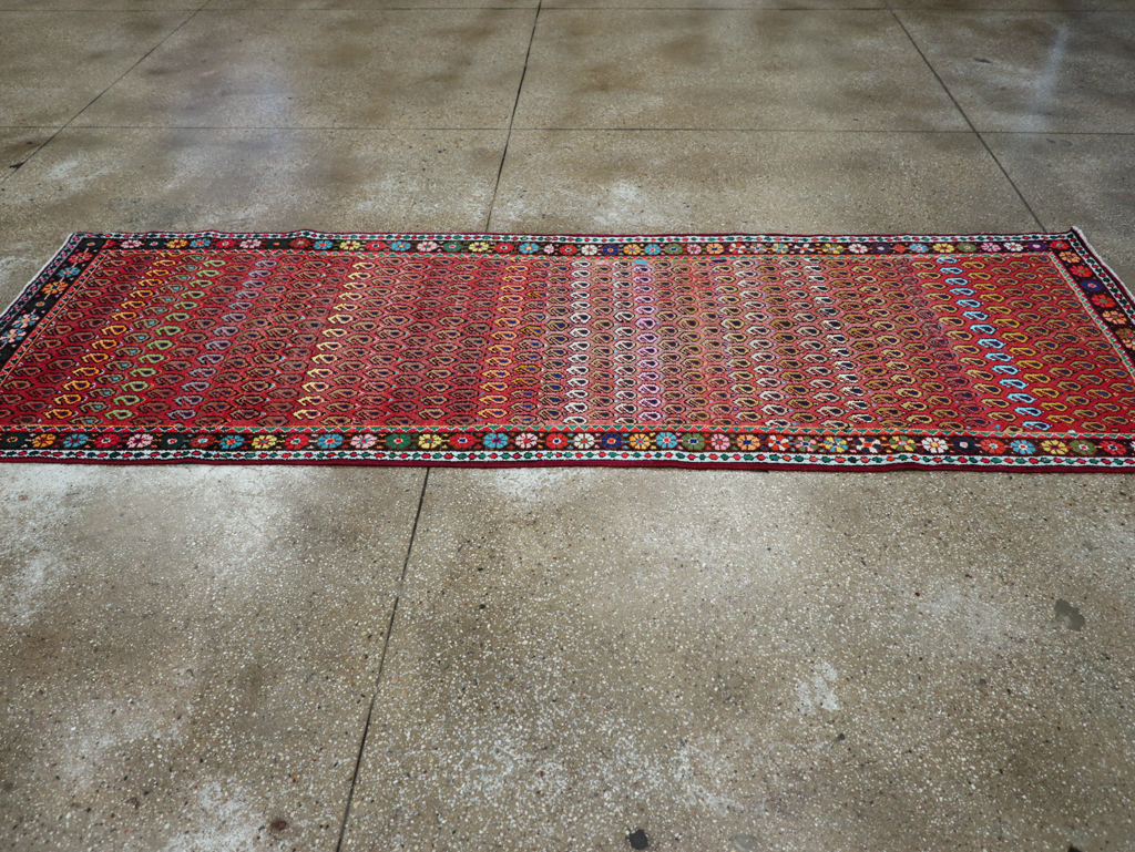 Antique Persian Hamadan Runner, No.26184 - Gsblank