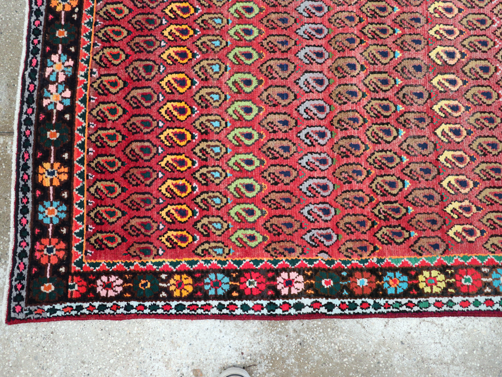 Antique Persian Hamadan Runner, No.26184 - Gsblank