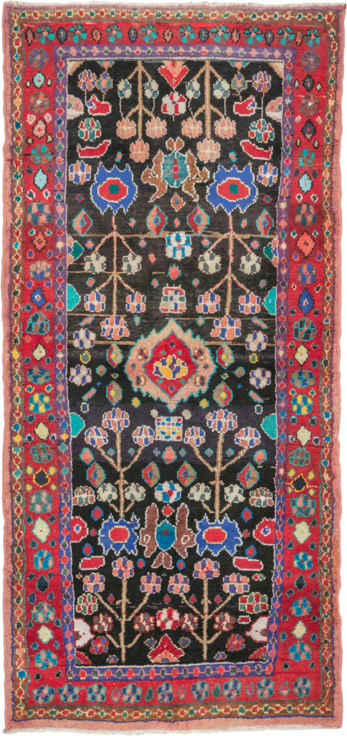 Vintage Persian Hamadan Rug, No.26186 - Gsblank