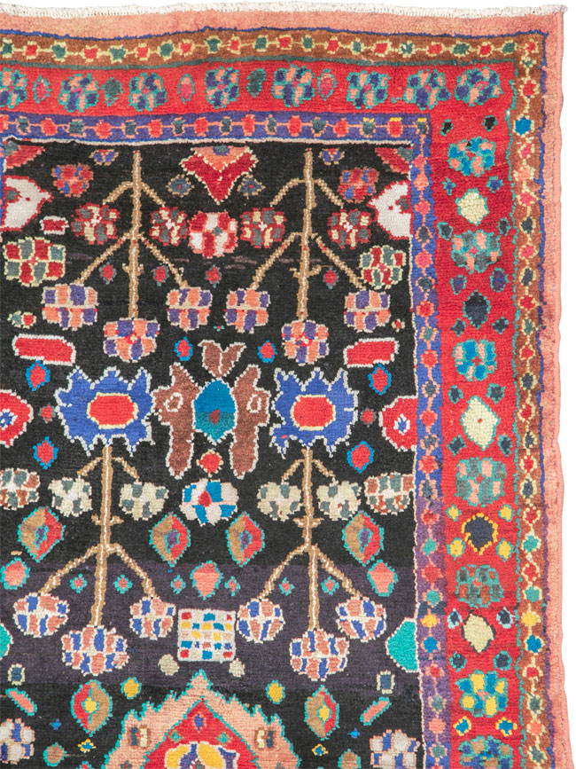 Vintage Persian Hamadan Rug, No.26186 - Gsblank