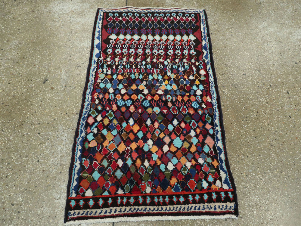 Vintage Persian Mahal Rug, No.26187 - Gsblank