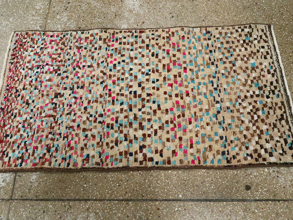 Vintage Persian Gabbeh Rug, No.26190 - Gsblank