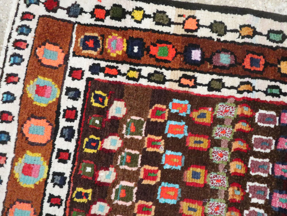 Vintage Persian Hamadan Rug, No.26192 - Gsblank