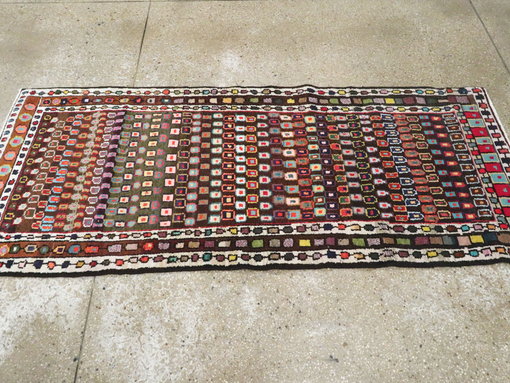Vintage Persian Hamadan Rug, No.26192 - Gsblank